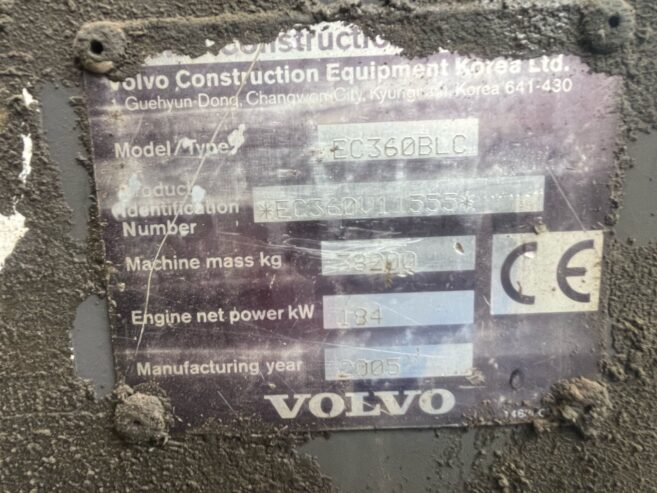 VOLVO – EC360-2005