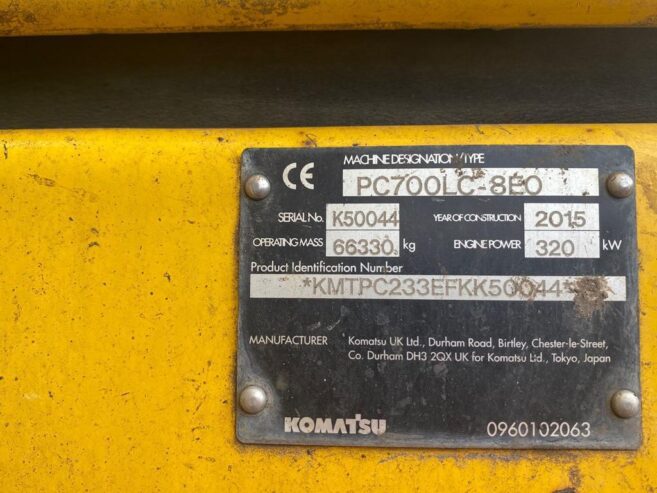 Komatsu – PC700LC-8EO – 2015