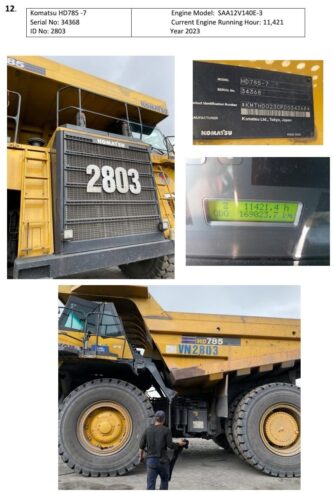 KOMATSU – HD785-7 -2023