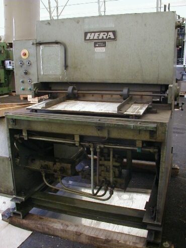 Plate Shear – Hydraulic