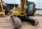 CAT 320CL crawler excavator with hammer